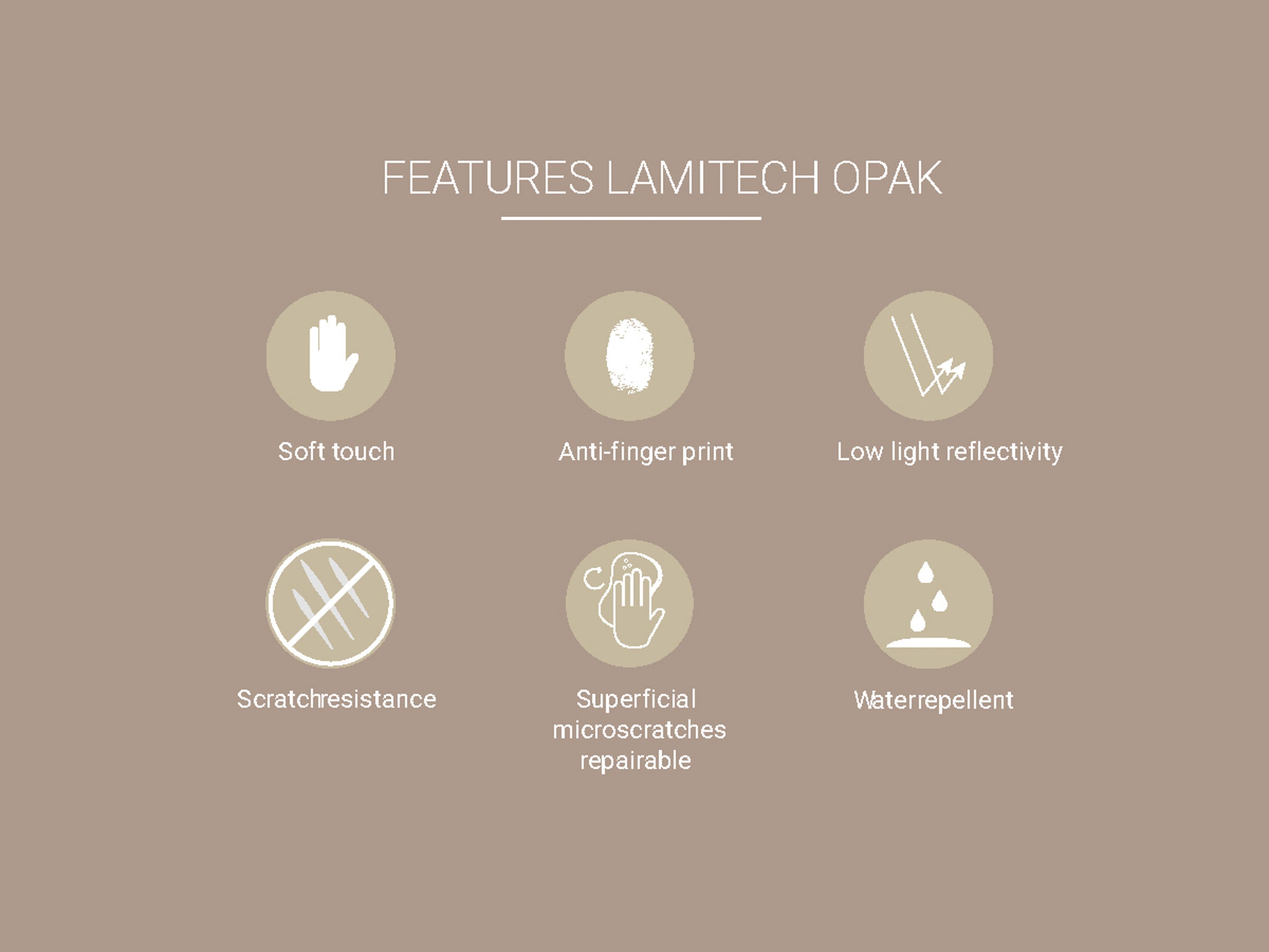 Queenply Multiplex Lamitech Taupe 2165