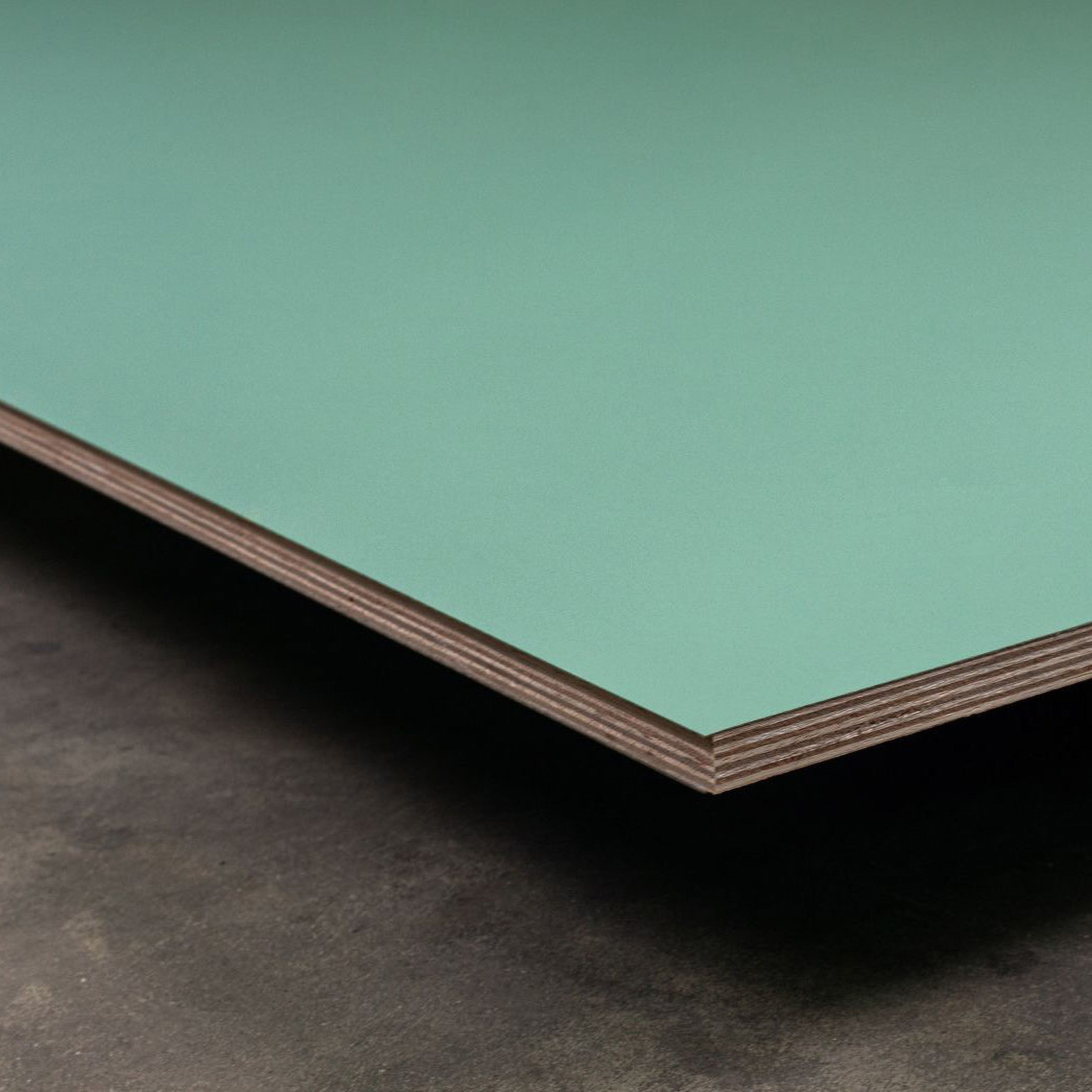 Muster - Queenply Multiplex Grau/Grün Perlmatt