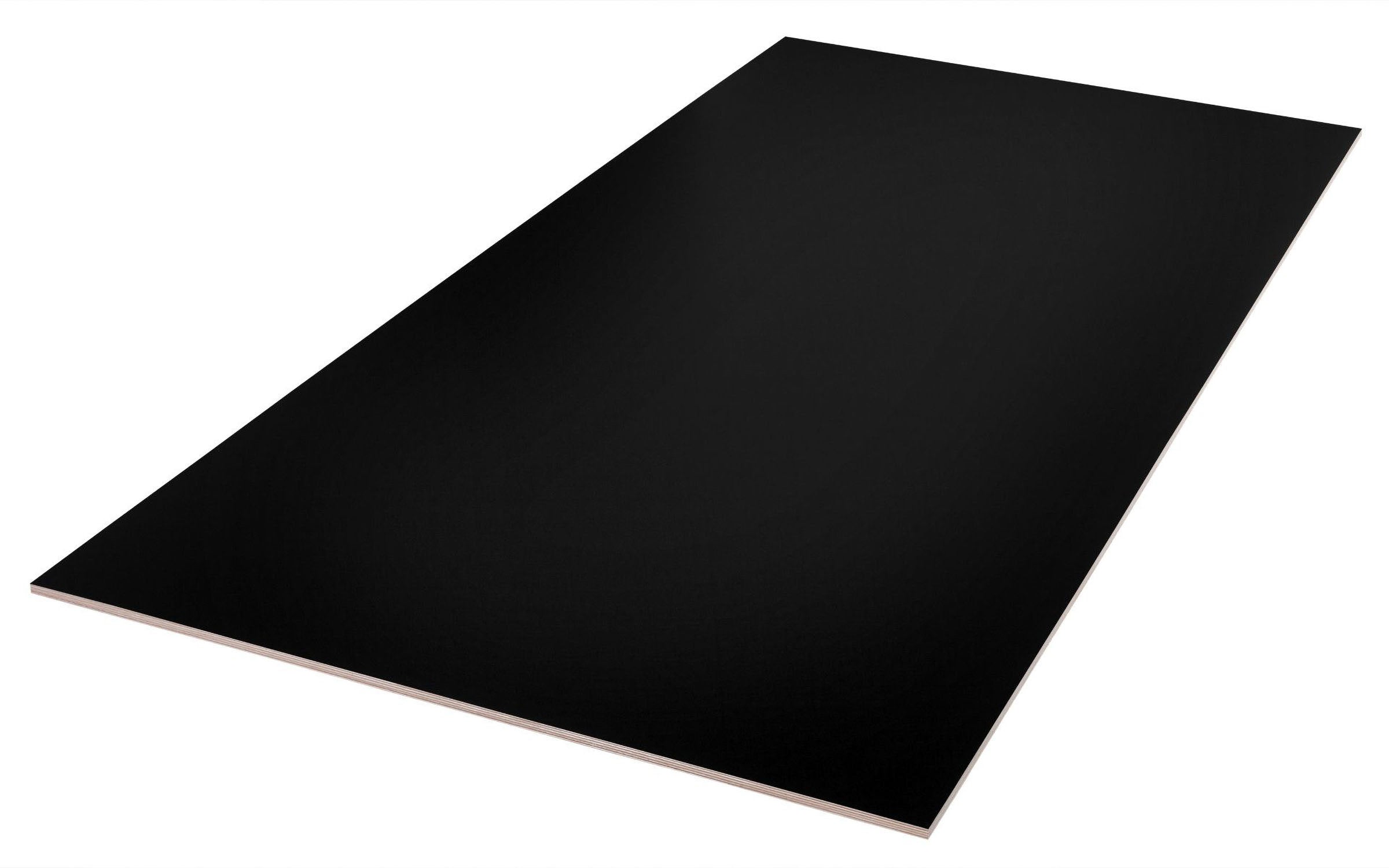 Queenply Multiplex Schwarz extrem matt